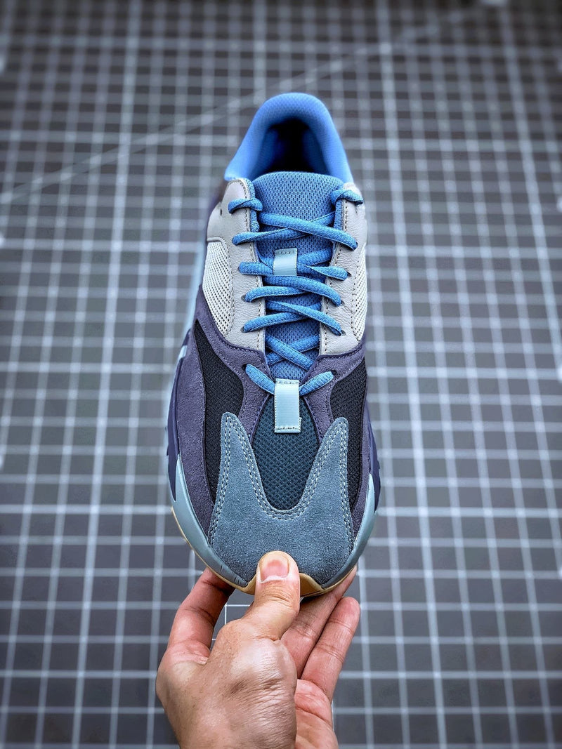 Adidas Yeezy 700 Boost Carbon Blue Sneakers