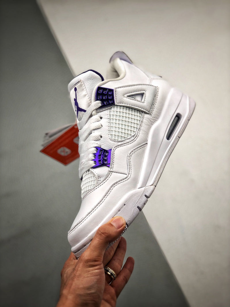 Nike Air Jordan 4 "Court Purple" Sneakers