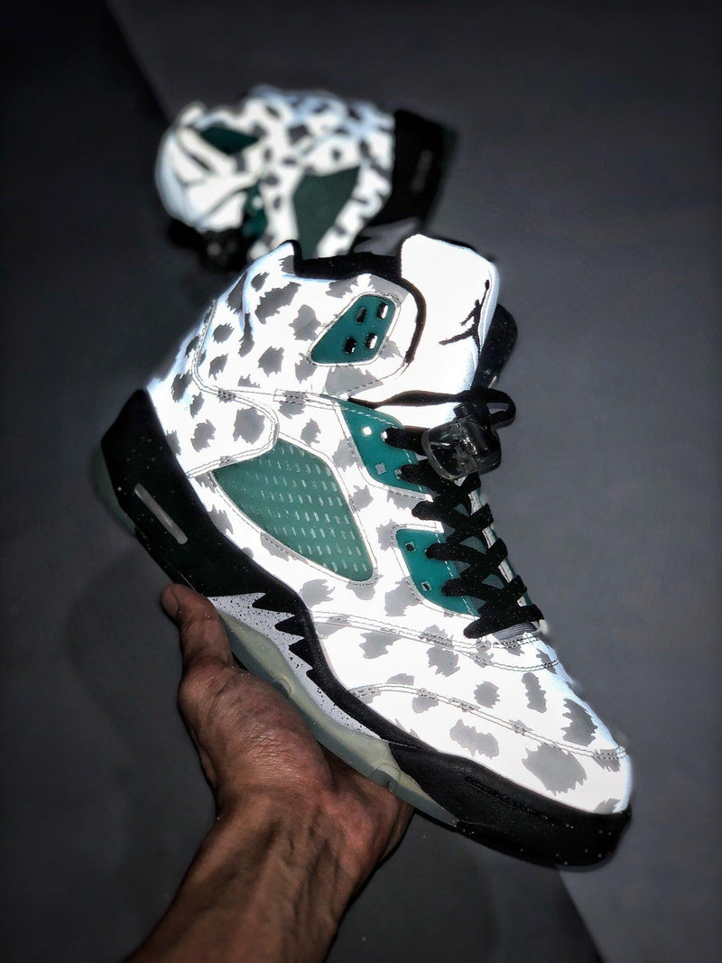 Nike Air Jordan 5 "Island Green" Sneakers