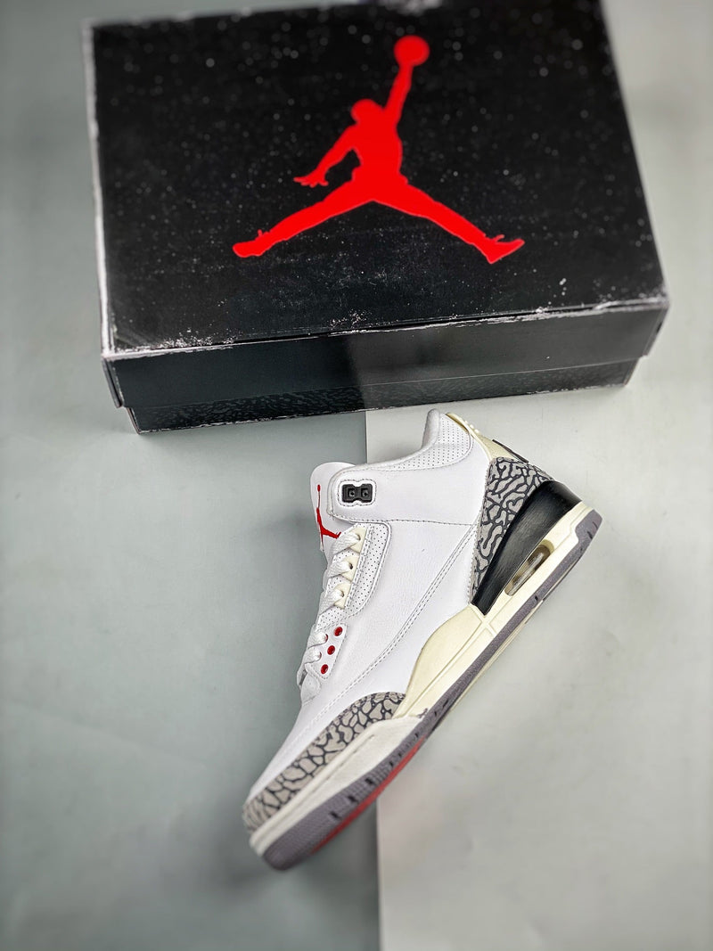 Nike Air Jordan 3 White Cement Reimagined"