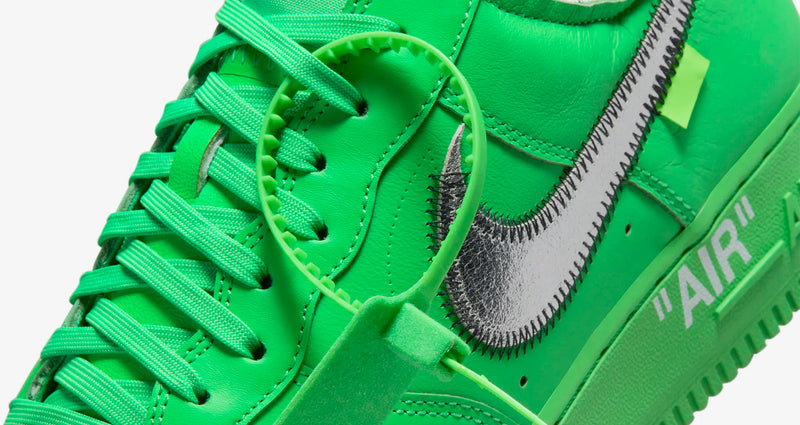 Tênis Nike Air Force Low x Off-White 'Light Green Spark Brooklyn'