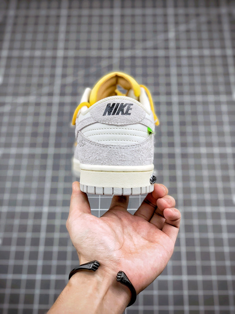 Tênis Nike SB Dunk Low x Off-White 'The 50 - Yellow'