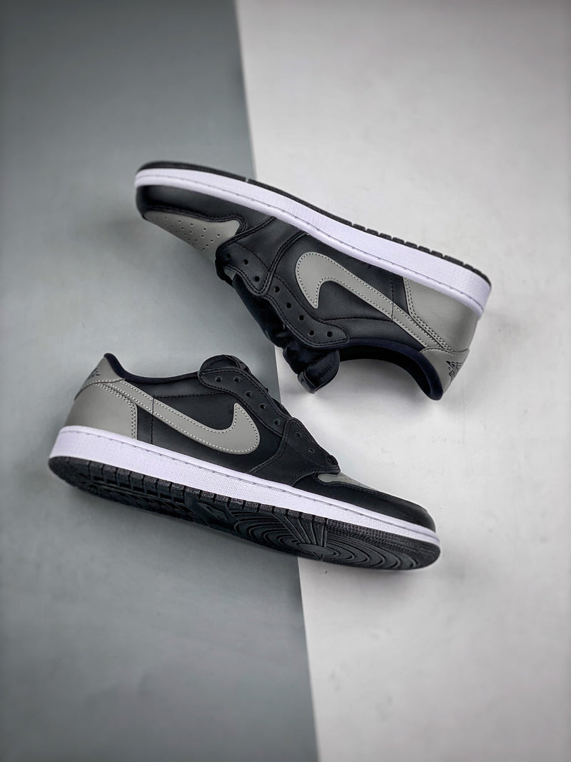 Tênis Nike Air Jordan 1 Low Retro "Black Grey"