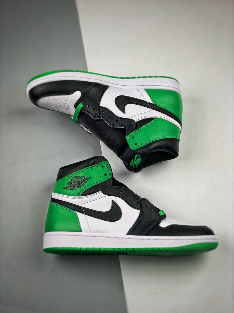 Nike Air Jordan 1 High "Luck Green" Sneakers