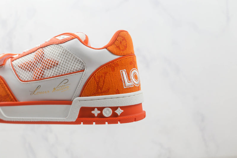 Louis Vuitton LV Trainer Limited 2021 White Orange