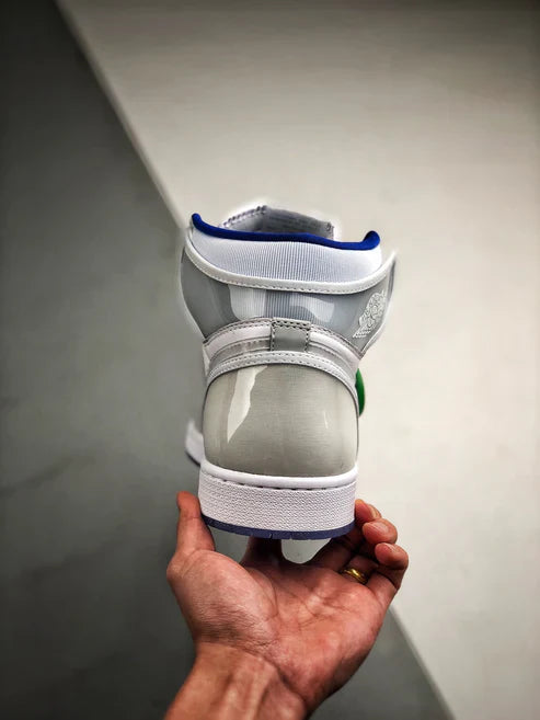 Nike Air Jordan 1 Retro High Zoom "White Racer Blue"