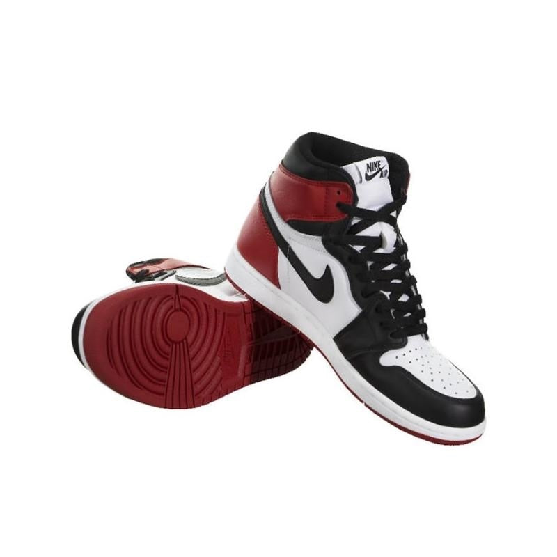 Nike Air Jordan 1 Retro Black Toe Sneakers