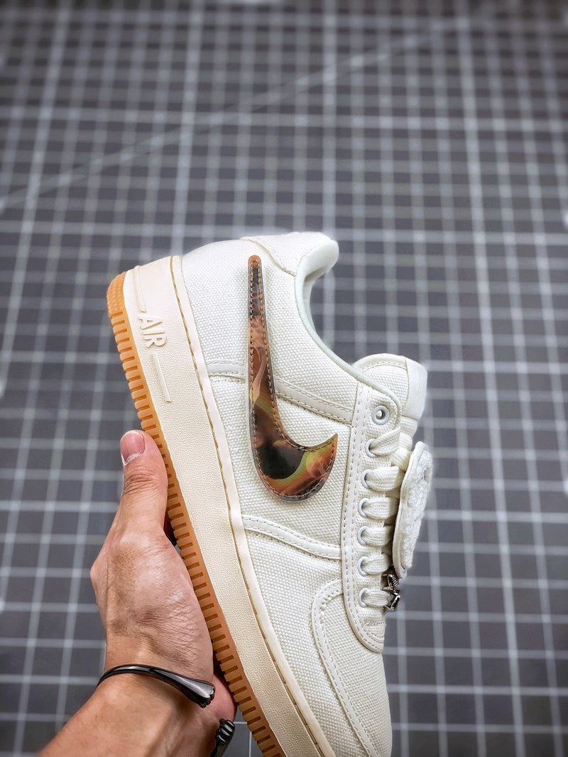 Travis Scott x Nike Air Force 1 Low 'White Sail'