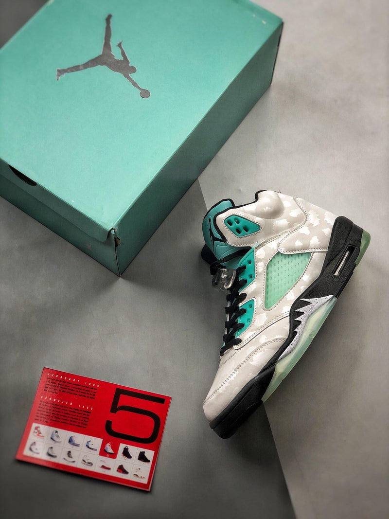 Nike Air Jordan 5 "Island Green" Sneakers