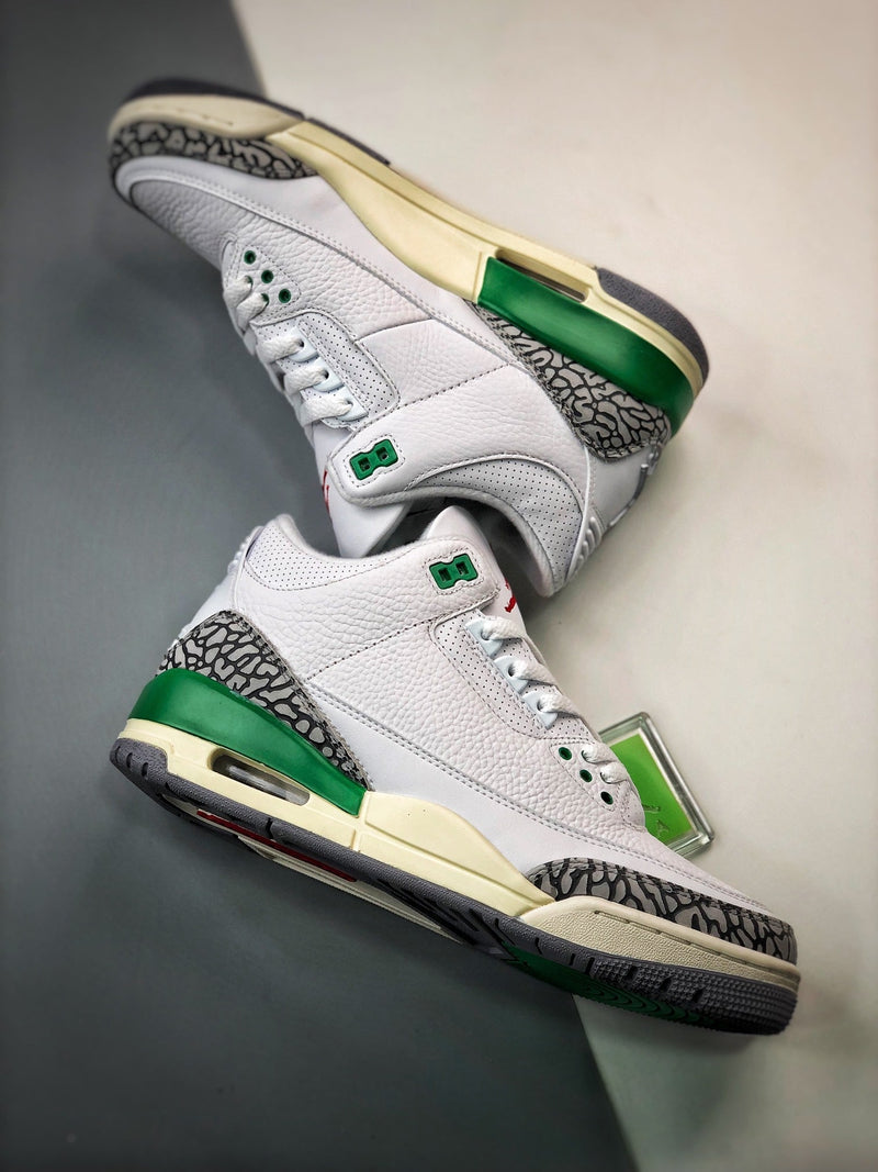 Nike Air Jordan 3 "Luck Green" Sneakers