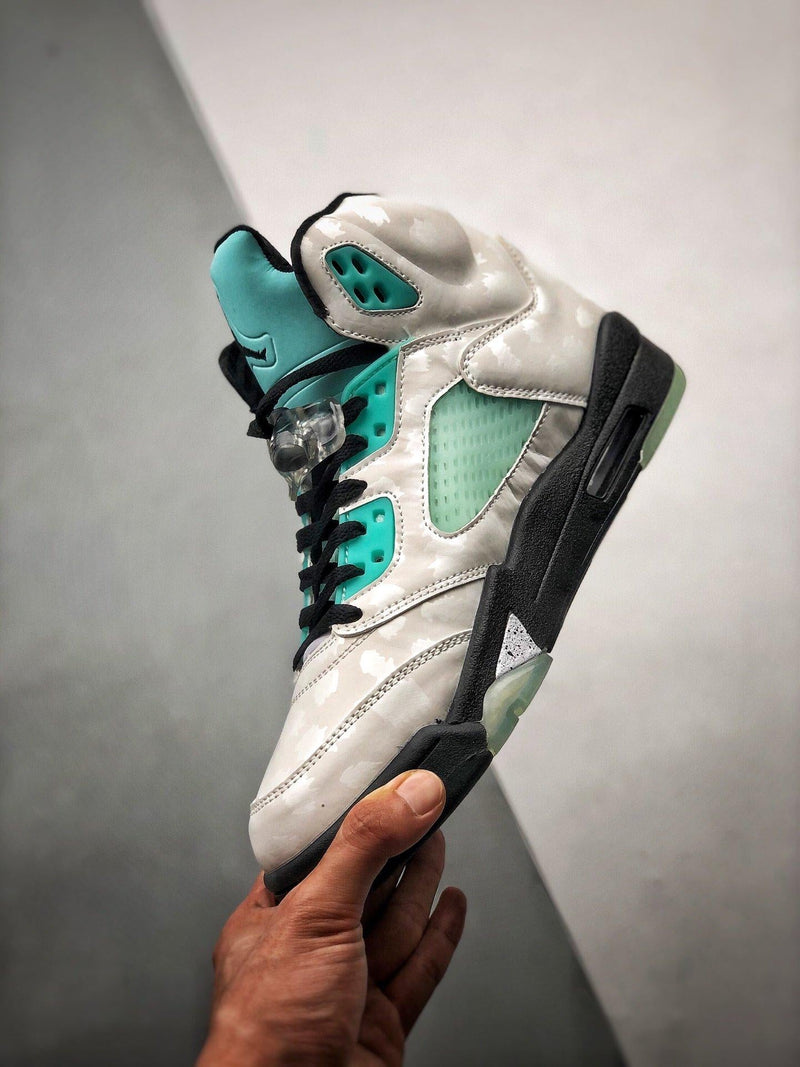 Nike Air Jordan 5 "Island Green" Sneakers