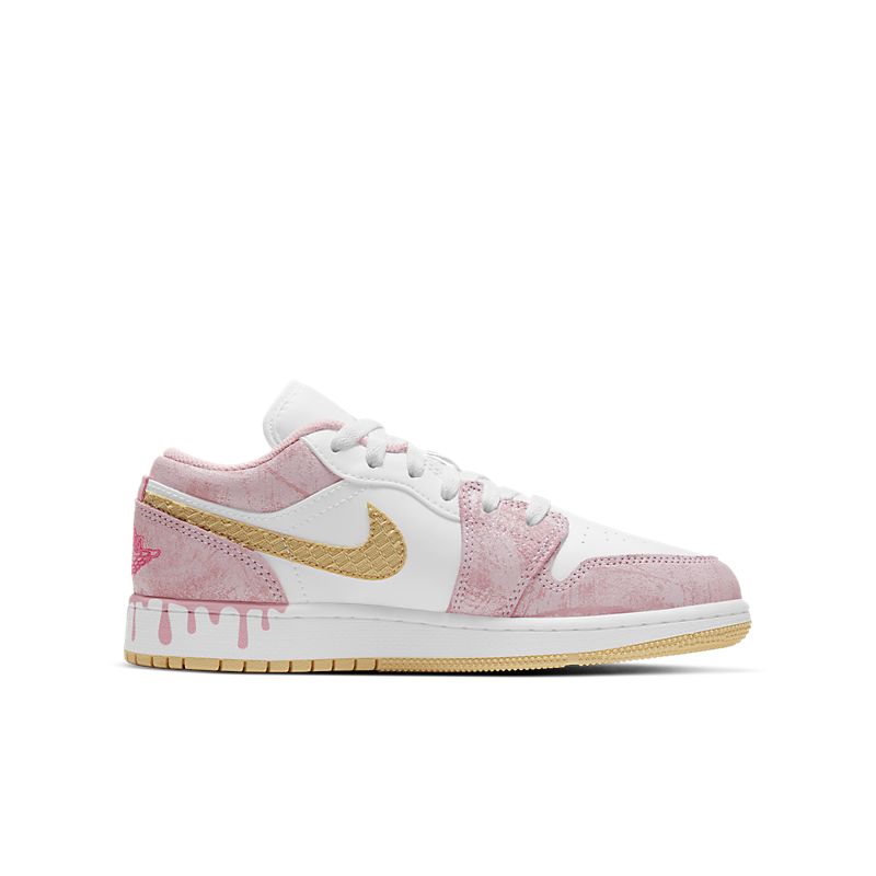 Nike Air Jordan 1 Low Paint Drip Sneakers