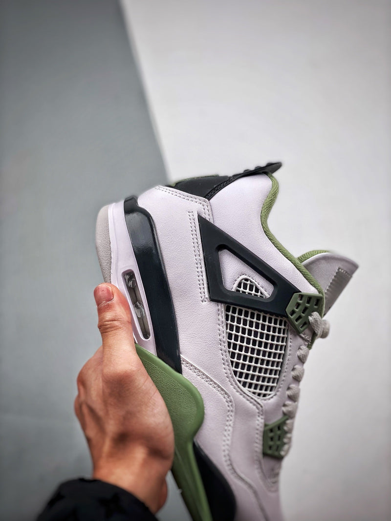 Nike Air Jordan 4 "Oil Green" Sneakers