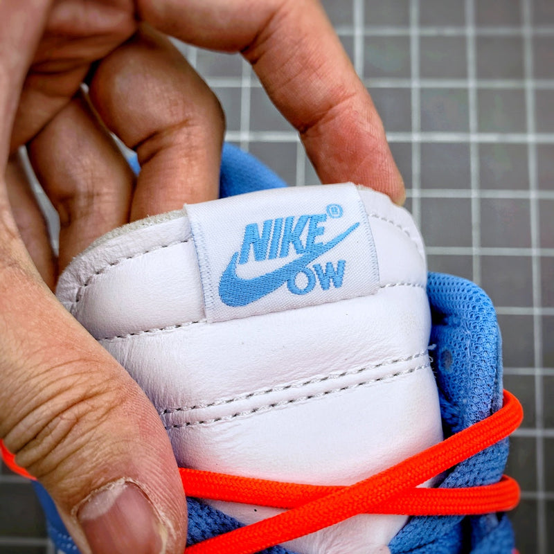 Tênis Nike SB Dunk Low x Off-White UNC