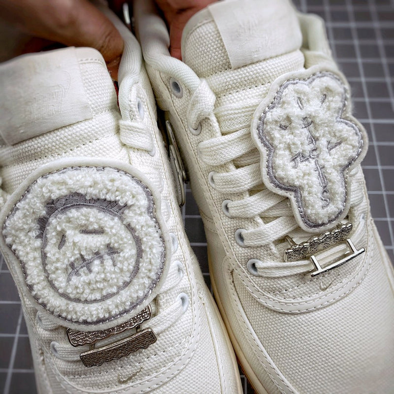 Travis Scott x Nike Air Force 1 Low 'White Sail'