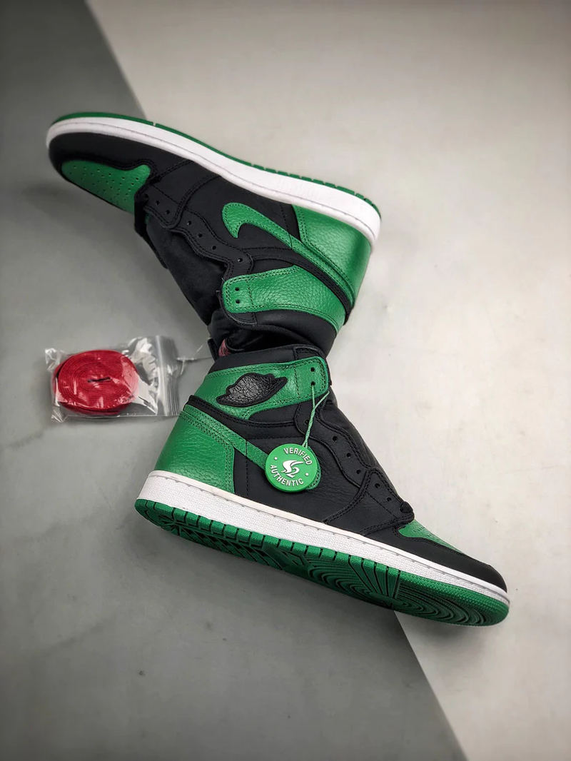 Nike Air Jordan 1 High Pine Green Black