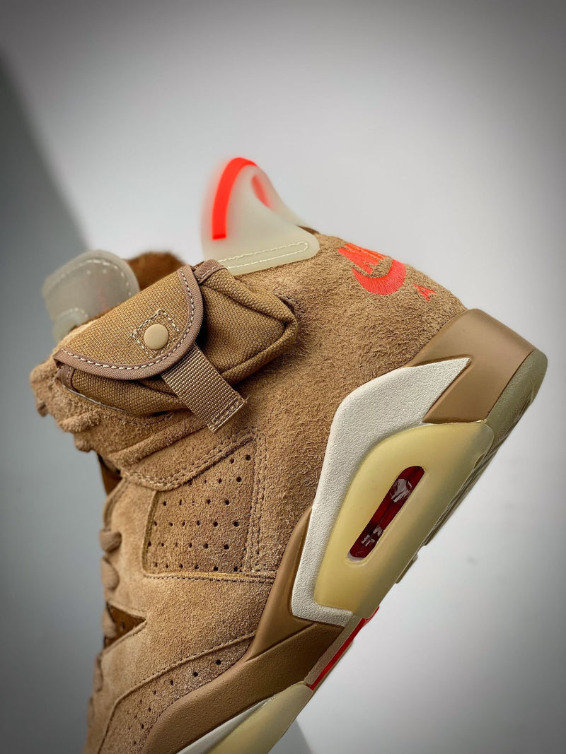 Nike Air Jordan 6 Retro SP British Khaki Travis Scott