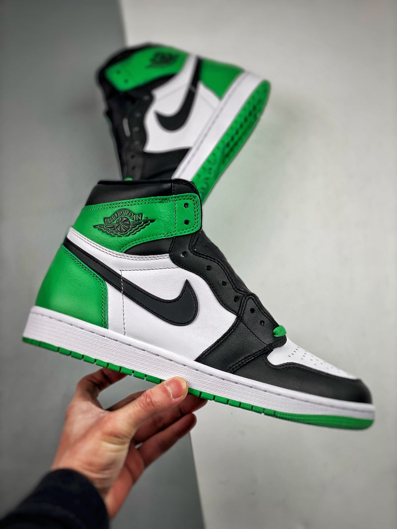 Nike Air Jordan 1 High "Luck Green" Sneakers