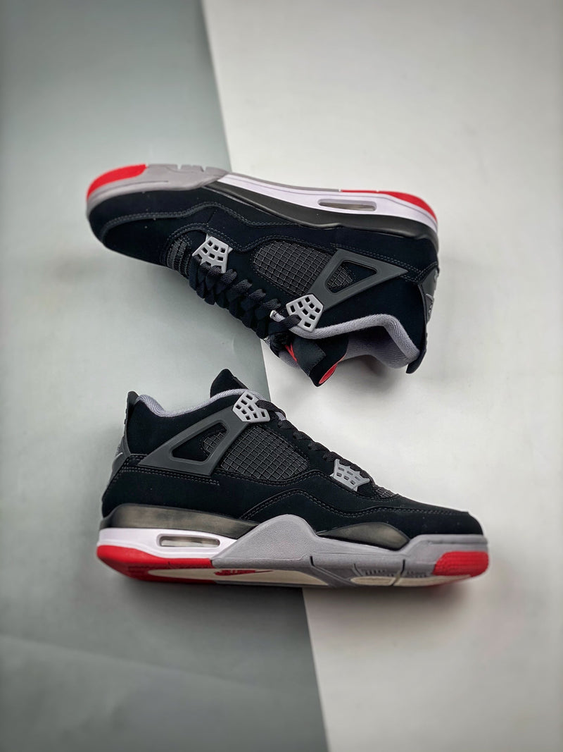 Nike Air Jordan 4 "Bred" Sneakers