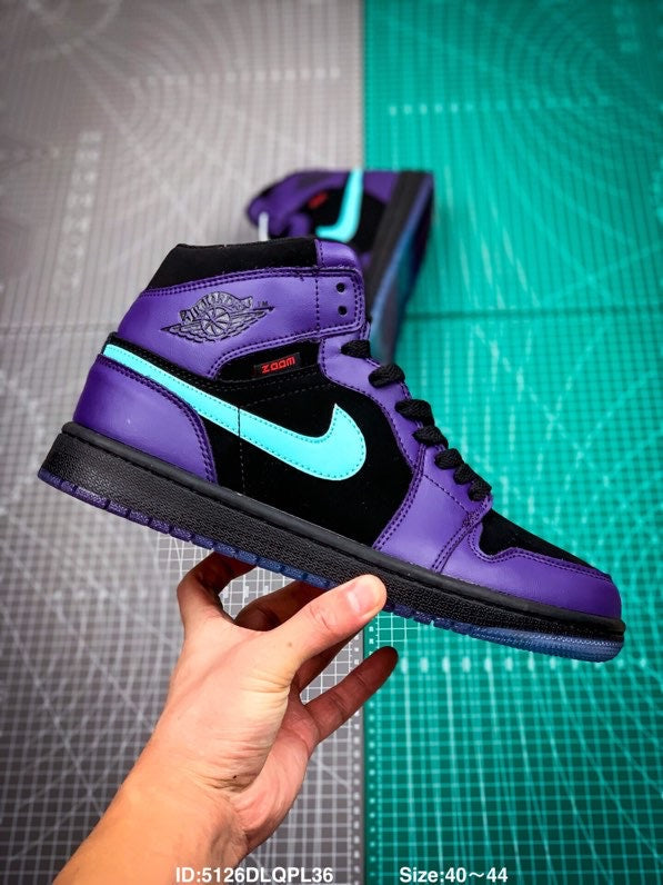 Nike Air Jordan 1 Zoom High 'Black grape'