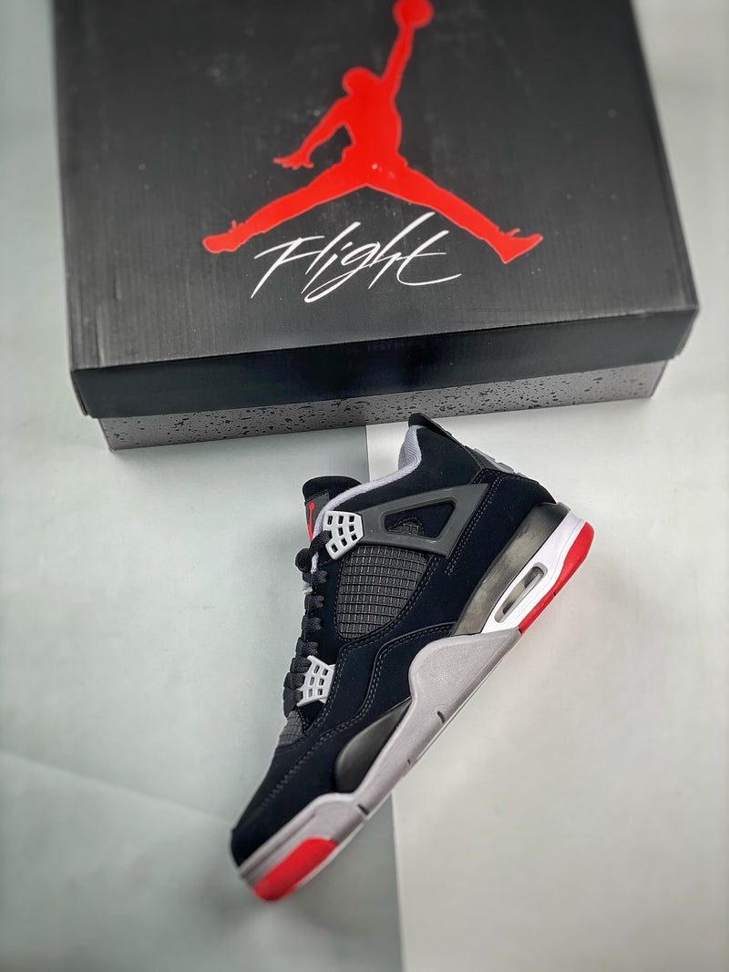 Nike Air Jordan 4 "Bred" Sneakers