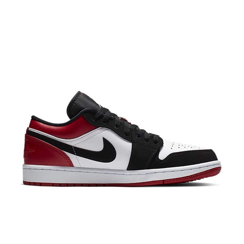 Nike Jordan 1 Low Black Toe Sneakers