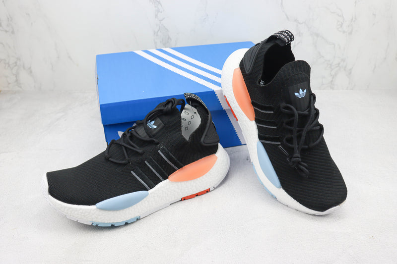 Adidas NMD W1 Black White Orange