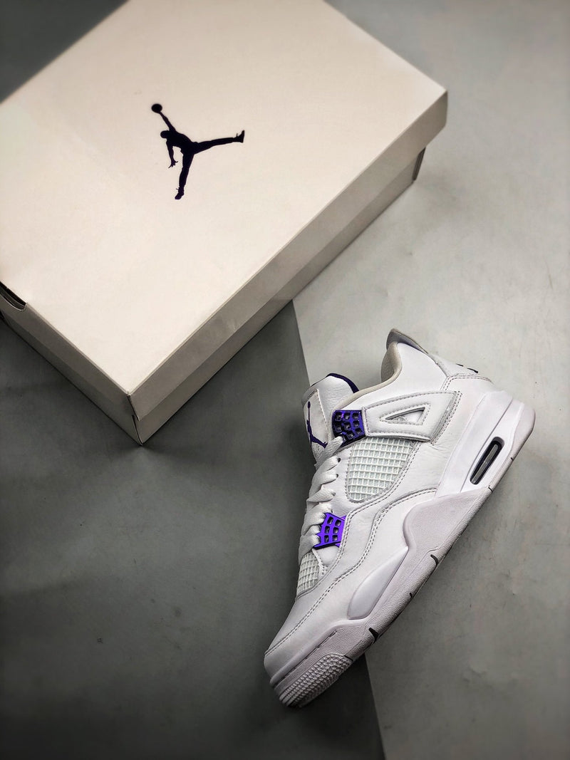 Nike Air Jordan 4 "Court Purple" Sneakers