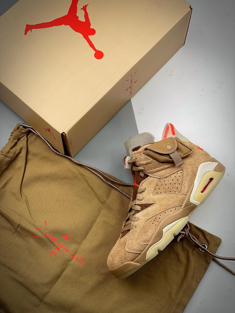 Nike Air Jordan 6 Retro SP British Khaki Travis Scott