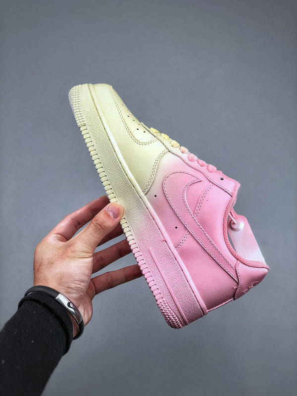 Nike Air Force 1 Low Pink Dye Sneakers