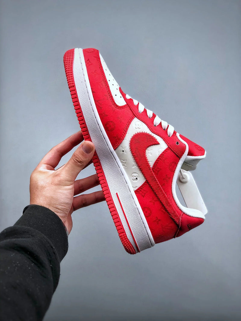 Nike Air Force 1 Low x "Louis Vuitton" Red