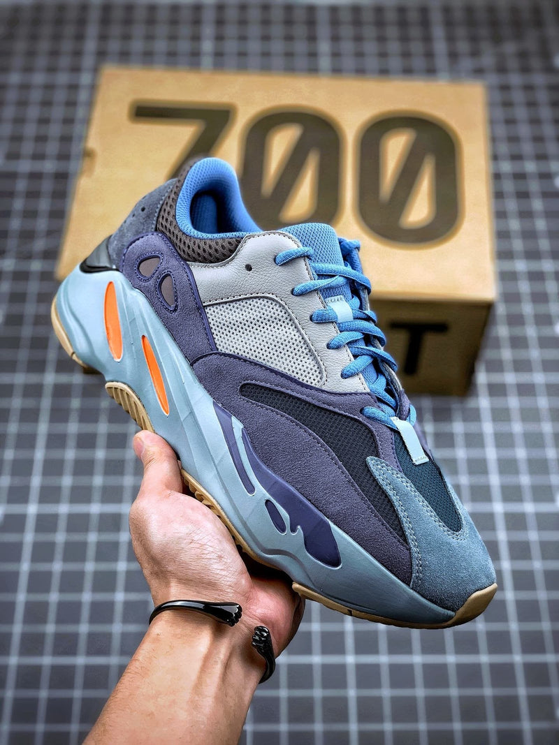 Adidas Yeezy 700 Boost Carbon Blue Sneakers