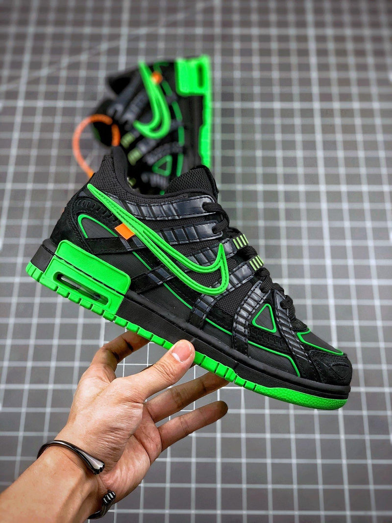 Tênis Nike Air x OFF White Rubber Dunk "Green Strike!"