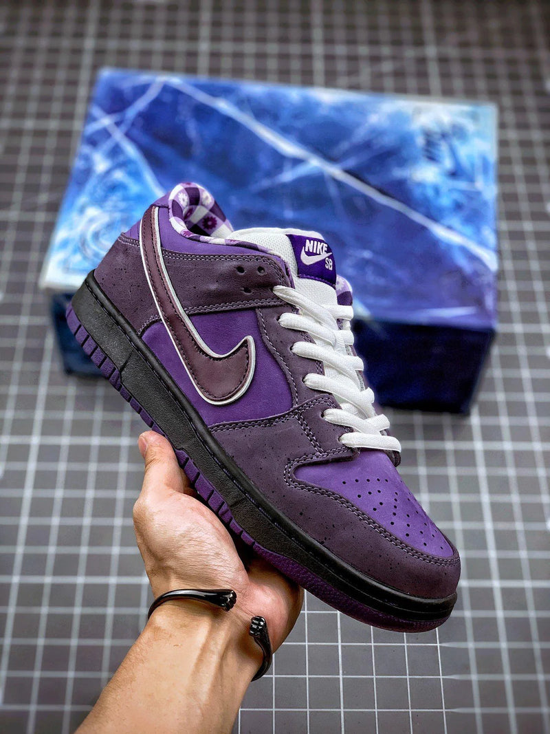 Tênis Nike Sb Dunk Low Purple Lobster x Concepts