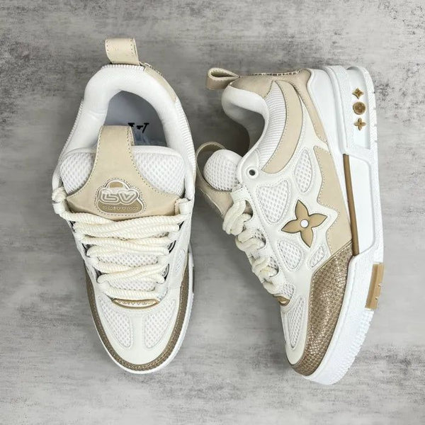 Louis Vuitton LV Skate Sneaker Beige White