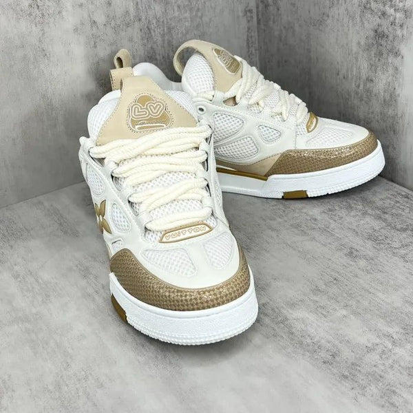 Louis Vuitton LV Skate Sneaker Beige White