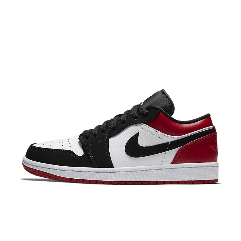 Nike Jordan 1 Low Black Toe Sneakers