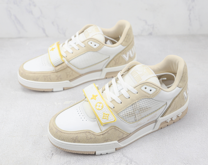 Louis Vuitton LV Trainer Limited 2021 White Bege