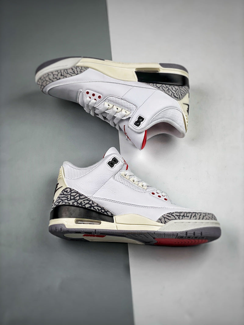 Nike Air Jordan 3 White Cement Reimagined"