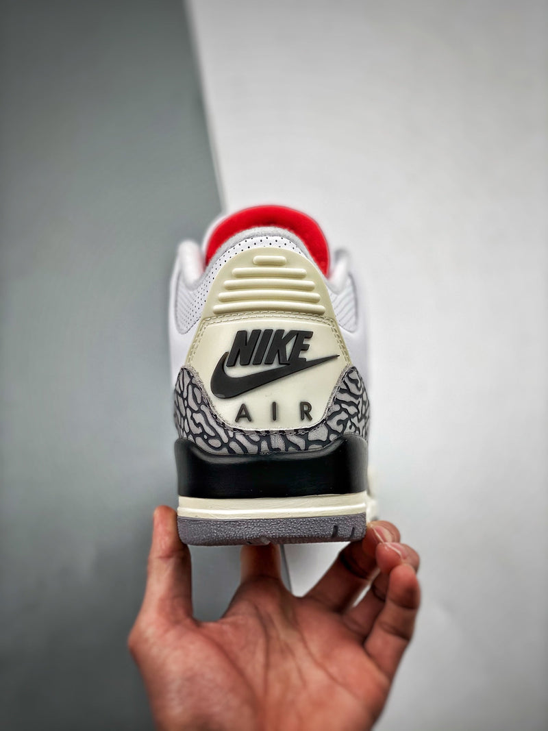 Nike Air Jordan 3 White Cement Reimagined"