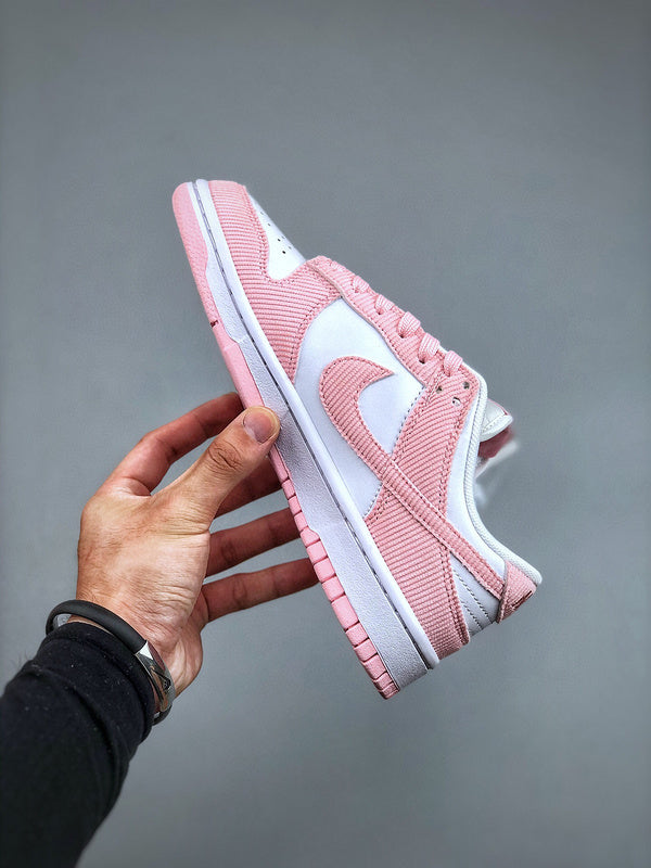 Nike SB Dunk Low "Pink Corduroy" Sneakers