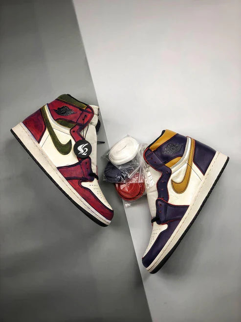 Tênis Nike Air Jordan 1 High "LA to Chicago"