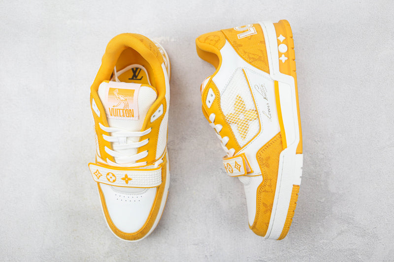 Louis Vuitton LV Trainer Limited 2021 White Yellow