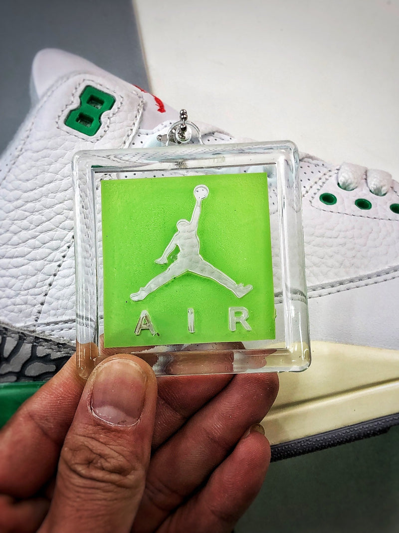 Nike Air Jordan 3 "Luck Green" Sneakers