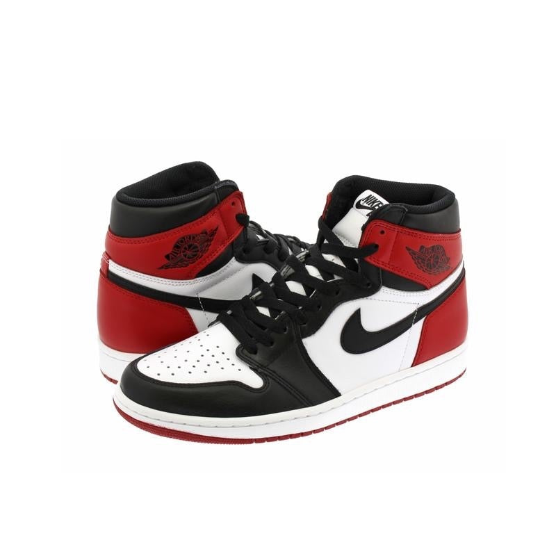 Nike Air Jordan 1 Retro Black Toe Sneakers