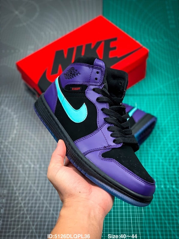 Nike Air Jordan 1 Zoom High 'Black grape'