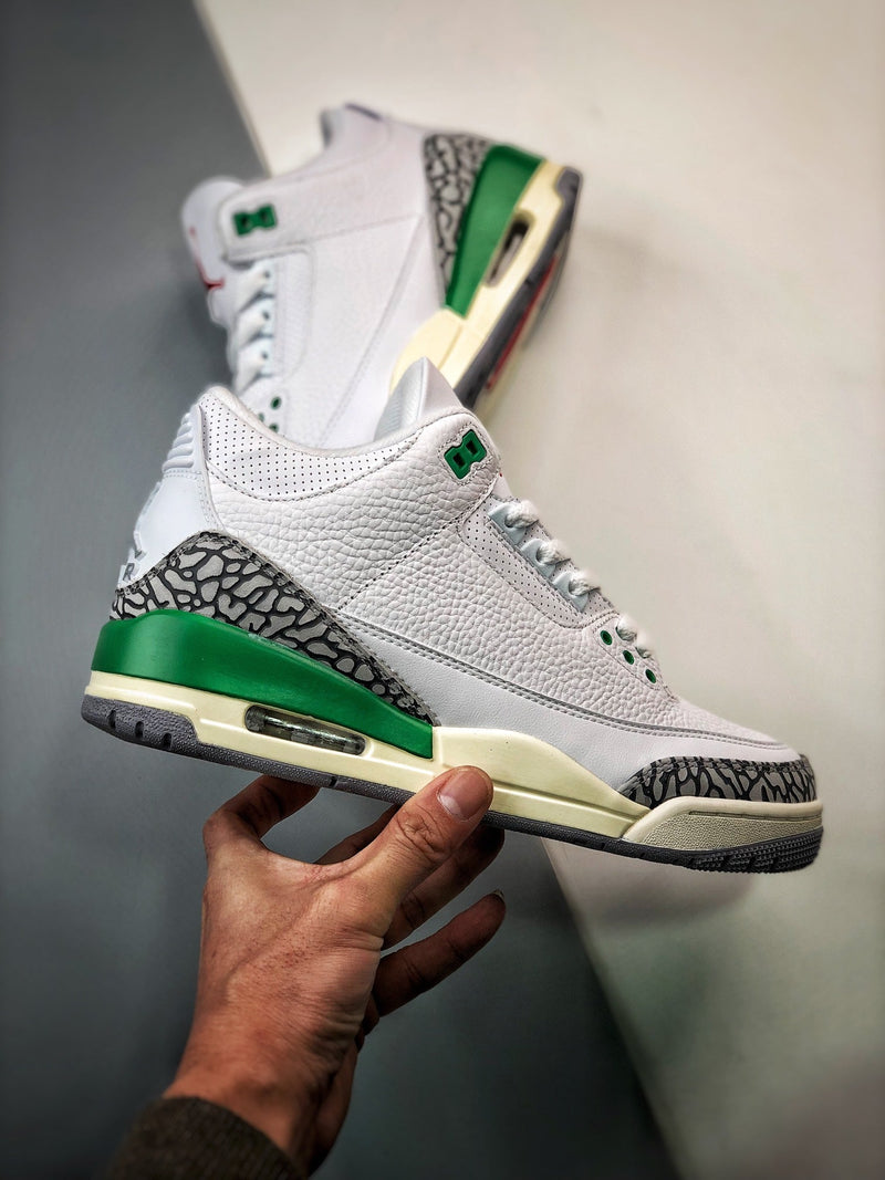 Nike Air Jordan 3 "Luck Green" Sneakers