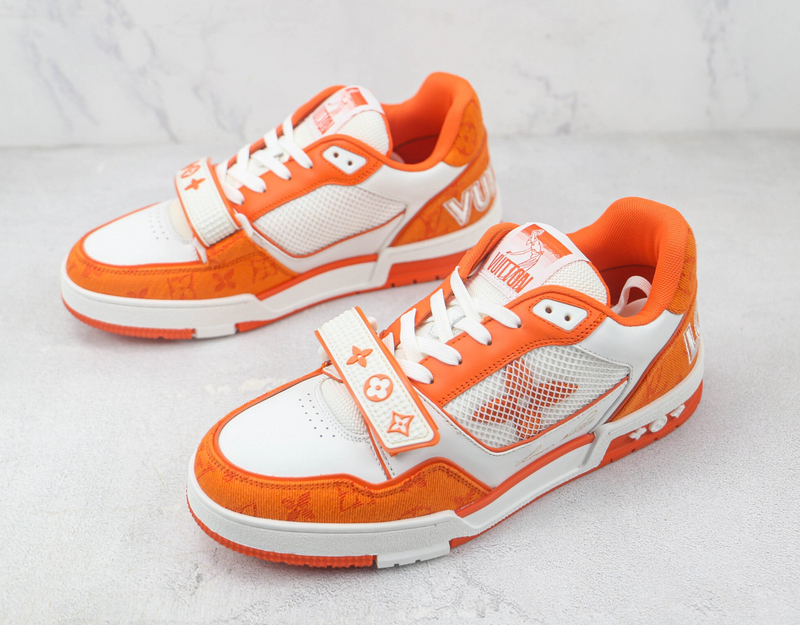 Louis Vuitton LV Trainer Limited 2021 White Orange