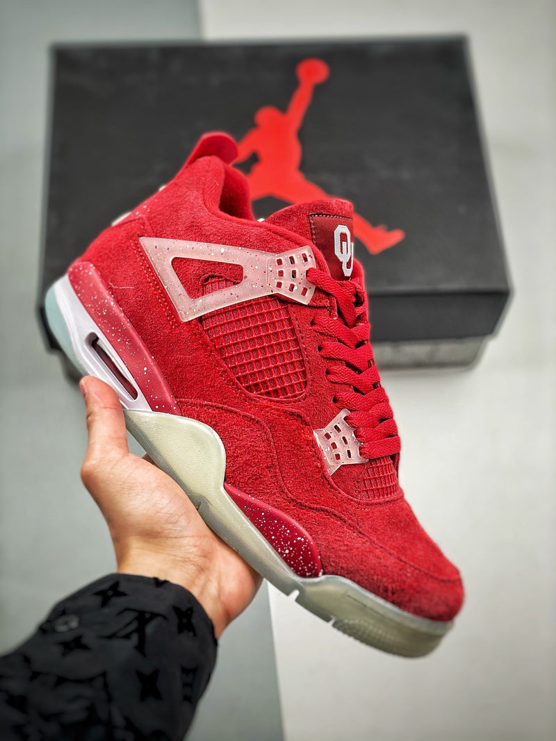 Nike Air Jordan 4 "Oklahoma Sooners" Sneakers