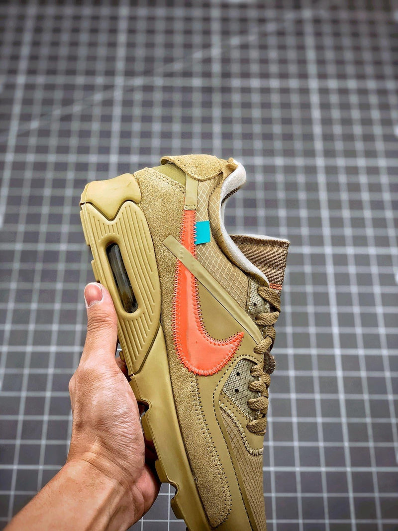 Tênis Nike Air Max 90 x OFF-White "Mocha"